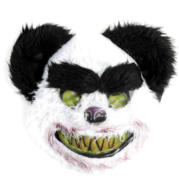 SCARY PANDA FLUFFY ANIMAL MASK